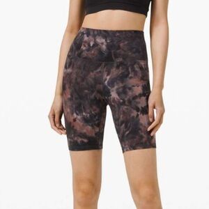 Lululemon Align Bike 8” Shorts Diamond Dye